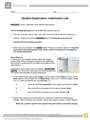 Student Exploration: Calorimetry Lab Vocabulary: ALL DONE LATEST 2021