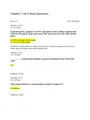 BIOL 133 WEEK 5 TO 8, CHAPTER 7 TO 12 WITH ANSWERS