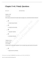 BIOL 133 WEEK 3 CHAPTER 5 – QUESTION AND ANSWERS