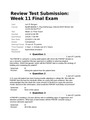NURS 6640 FINAL EXAM 6 – QUESTION AND ANSWERS