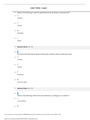 CWV Topic 1 Quiz