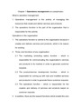 operations management notes