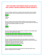 NSG 1300 EXAM 3 2024 BUNDLE!! BUNDLE!!!