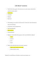 ATI TEAS 7 Science: Unified Guide to All Exam Versions
