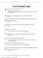 BSC 2347A & P II Module 7 Quiz Rasmussen College