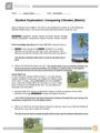 GIZMO Comparing Climates (Metric) SE | ALL ANSWERS CORRECT