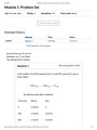 CHEM 104 - Module 1 Problem Set- Portage Learning.