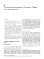 Preoperative Assessment of Colorectal Patients