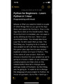 Python learning for beginners