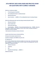 ATLS PRETEST 2025-2026 EXAM  2026