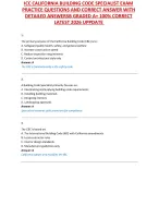 ICC CALIFORNIA BUILDING CODE SPECIALIST