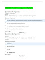 NSG 5003 Week 3 Knowledge check Pathophy