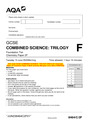 Aqa 2023 Gcse Combined Science Trilogy 8464 C 1f 2f Chemistry Paper 1f 2f Question Papers Aqa 2023 Gcse Combined Science Trilogy 8464 C 1f 2f Chemistry Paper 1f 2f Question Papers
