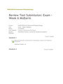 NURS 6501 Week 6 Midterm Exam (Version 3), 100% Correct Answers, Walden University