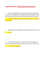 NURS 6541 Week 1 Quiz,  Verified And Correct Answers,Walden Univ
