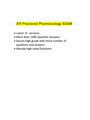 ATI Proctored Pharmacology Exam-15V