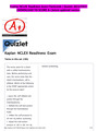 Kaplan NCLEX Readiness Exam Flashcards | Quizlet 2023/2024 (DOWNLOAD TO SCORE+)