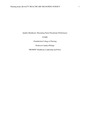 NR 506 NP |Week 3: Quality Healthcare: Measuring NP Performance, Complete Assignment.