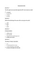 NURSING MISC - IMMUNIZATION QUIZ