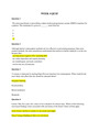 NSG 6430 Week 4 Knowledge Check 1-Question and Answers
