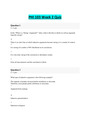 Ashford University. PHI 103 Week 3 Quiz. (Latest) Questions With Answers