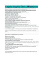 PHI 2000 Introduction to Ethics Final Exam Sophia Course /Capella-Sophia Ethics Milestones.