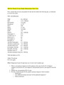 NR 511 Week 6 Case Study Discussion: Part Two