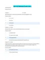MN 576 Midterm Exam Unit 5 . Questions And Answers.  Kaplan University (Verified answers, Scored A)
