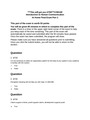 COM 100 Introduction to Human Communication Final Exam Part 2. Questions And Answers. A Grad