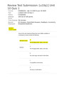 Capella University. COUN 5254 Unit 10 Quiz. Questions And Answers.