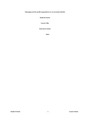 [Solved] Introduction and topic selection. Provide a brief focus statement