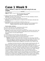 [Solved] Case 1: Volume 1, Case #13: The 8-year-old girl who was naughty