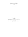 PACO 507 Personal Theory Paper Outline