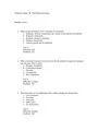 Testbank Chapter 18. The Endocrine System