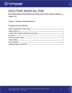 Solution Manal For Basic Marketing Research 10th Edition by Tom J. Brown, Tracy A. Suter, Gilbert A