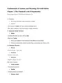 Anatomy and Physiology Chapter 2 Notes: The Chemical Level - DocMerit