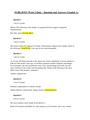 NURS 6531N Walden University Week 2 Quiz set 1