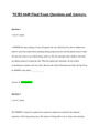 NURS 6640 FINAL EXAM 3