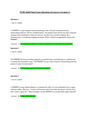 Walden University Nurs 6640 Exams Bundle