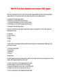 HESI PN Final Exam Questions and Answers 2022 Update