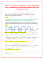 VATI RN CARE OF CHILDREN REAL EXAM QUESTIONS AND ANSWERS 2022/2024 ALREADY GRADED A+