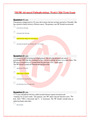 NR 508 Advanced Pathophysiology Week 4  Mid-Term Exam