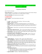 NU 518 Comprehensive SOAP Note- CJ 27 YEAR OLD- Graded A_2024-2025
