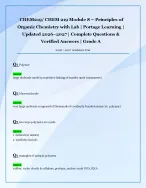 CHEM219/CHEM 219 Module 8 – Principles of  Organic Chemistry with Lab | Portage Learning |  Updated