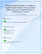 CHEM219/CHEM 219 Module 6 – Principles of  Organic Chemistry with Lab | Portage Learning |  Updated
