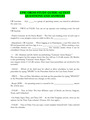 EPIC OR350 STUDY GUIDE -62 TEST QUESTIONS AND ANSWERS