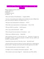 ASCP Exam Practice 2023/173 Questions and Answers