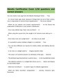 Mendix Certification Exam 1/34 questions and  correct answers
