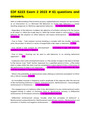 EDF 6223 Exam 2 2023 # 61 questions and answers.