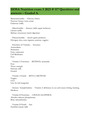 HOSA Nutrition exam 5 2023 # 117 Questions and answers – Graded A.